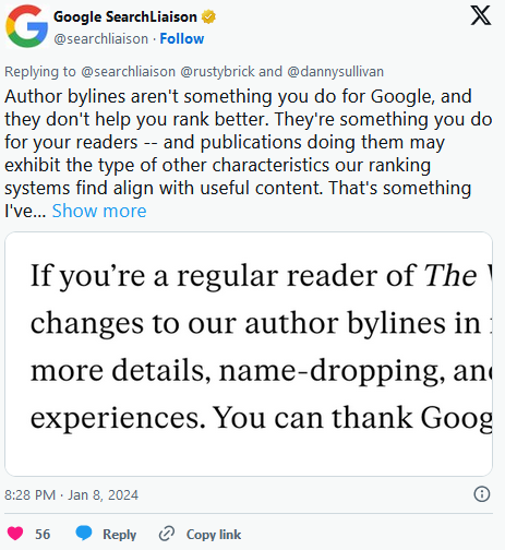 A tweep with a google search bar and a google search bar.