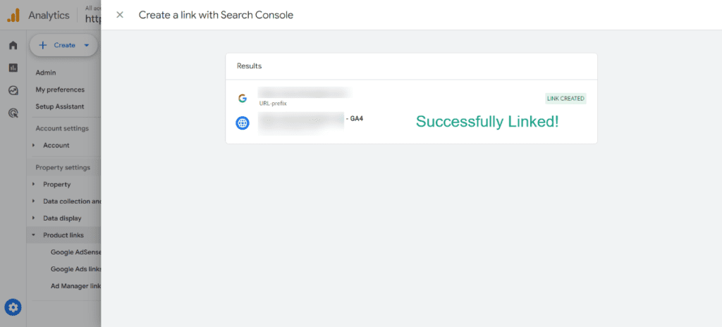 Integrating Google Search Console with GA4