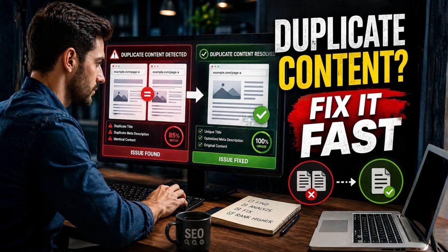 How to Find & Fix Duplicate Content Issues