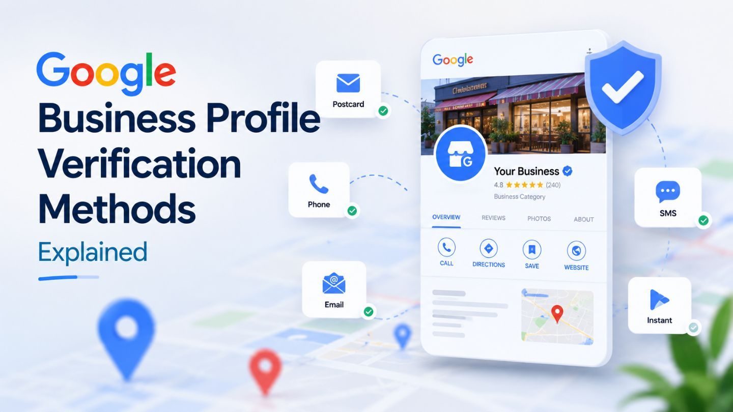 Google Business Profile Verification Methods Explained