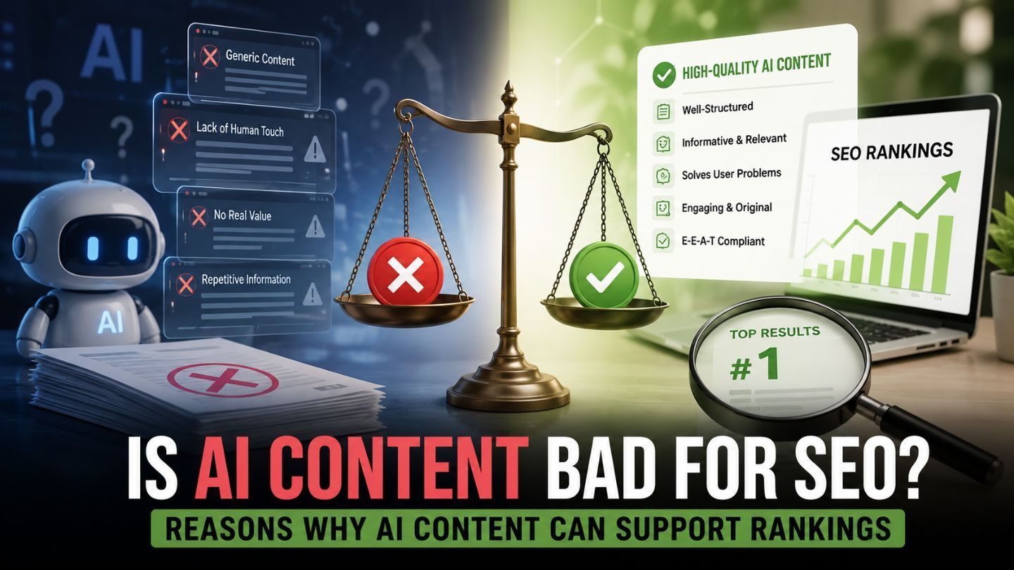 Is AI Content Bad for SEO? Reasons Why AI Content Can Support Rankings
