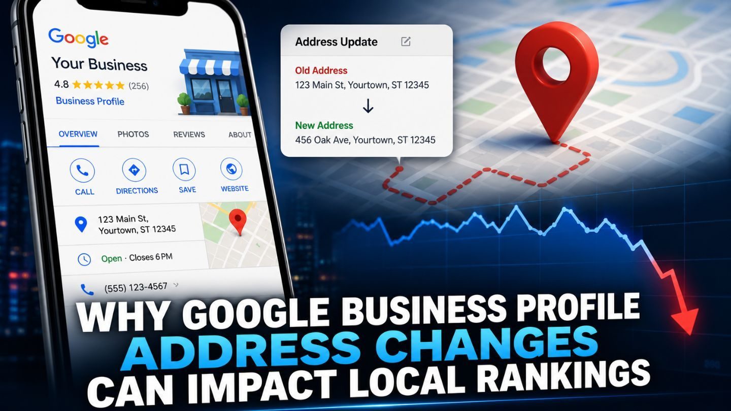 Why Google Business Profile Address Changes Can Impact Local Rankings