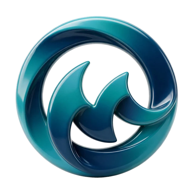 The Ocean Marketing wave emblem