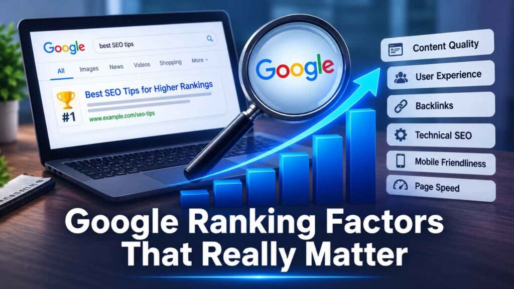 Google Ranking Factors That Really Matter