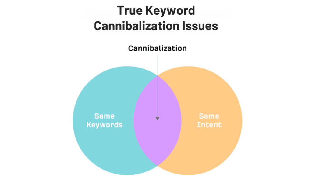 Ture keyword Anchor Text Cannibalization