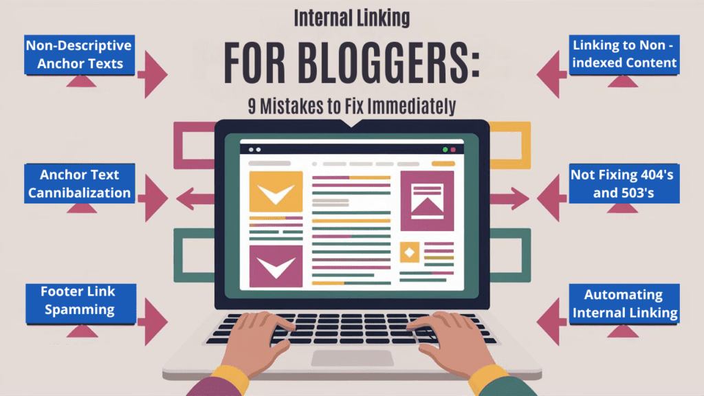 Internal Linking for Bloggers: 9 Mistakes to Fix Immediately