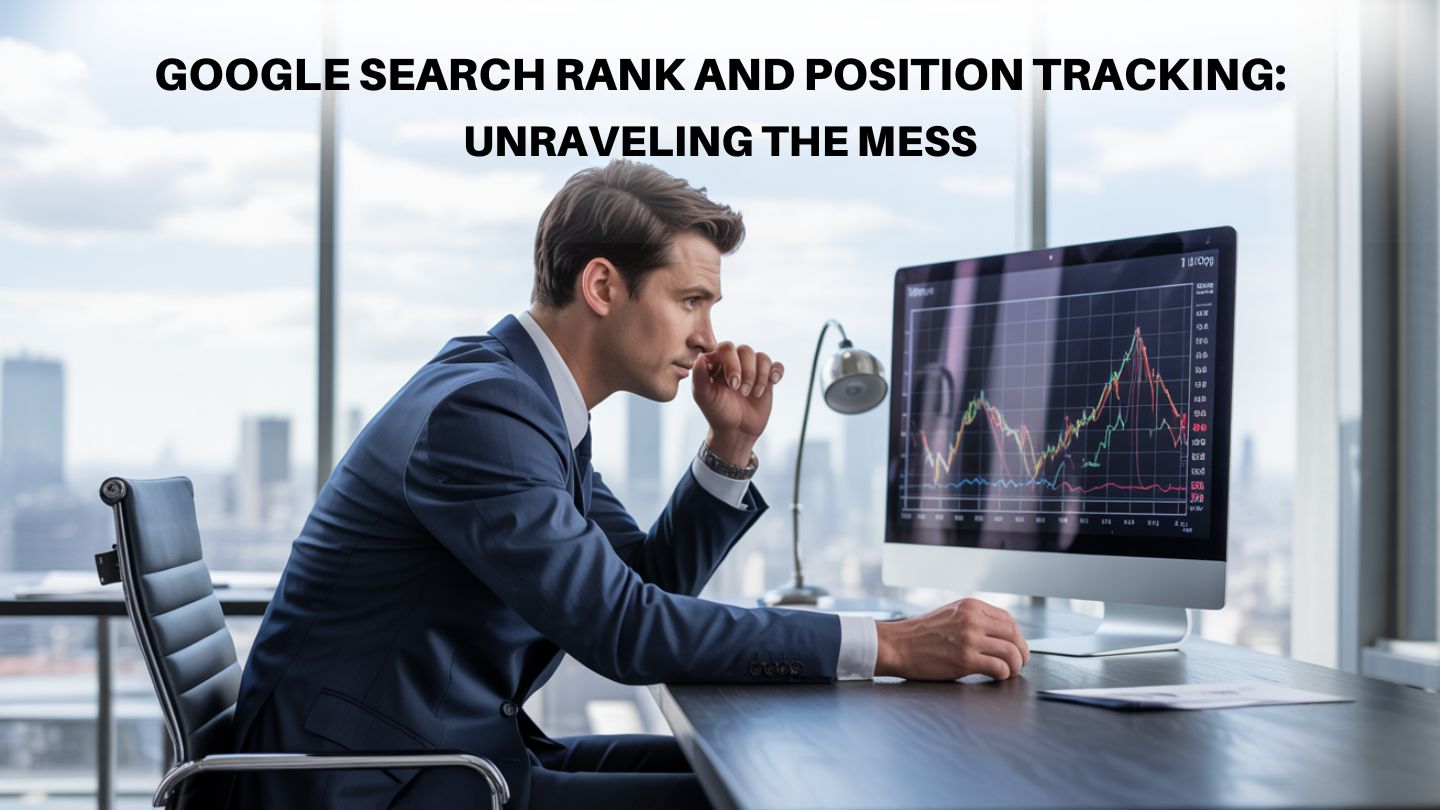 Google Search Rank and Position Tracking: Unraveling the Mess