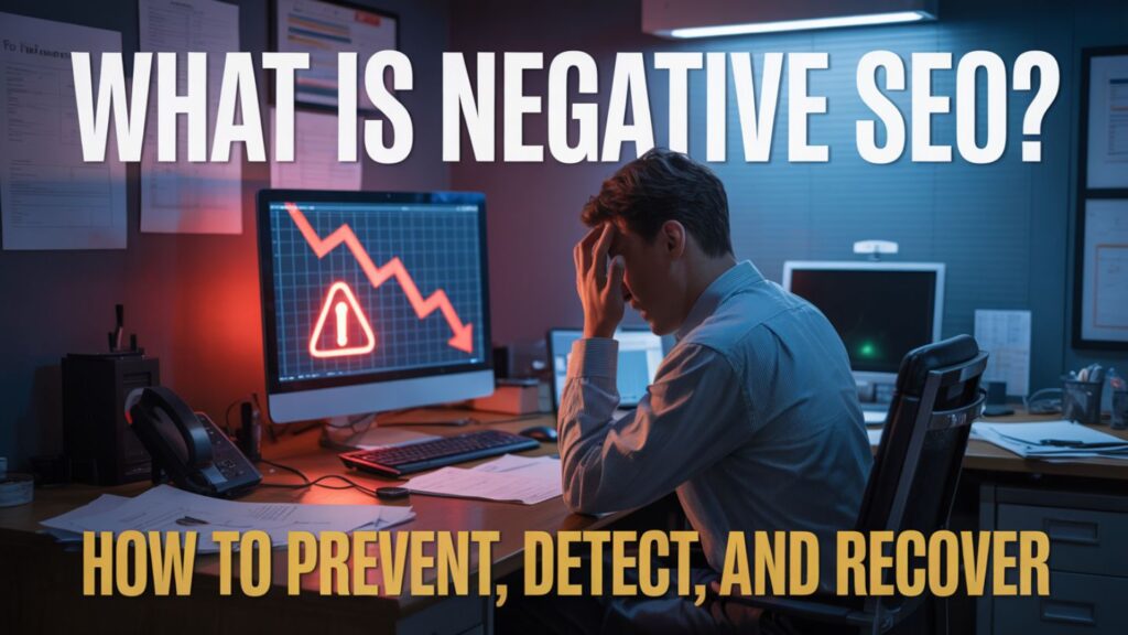 What Is Negative SEO and How to Prevent, Detect, and Recover From It