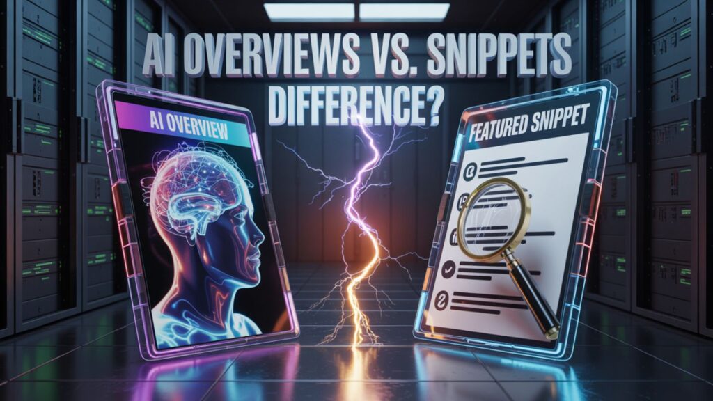 AI Overviews vs. Featured Snippets: What’s the Difference?