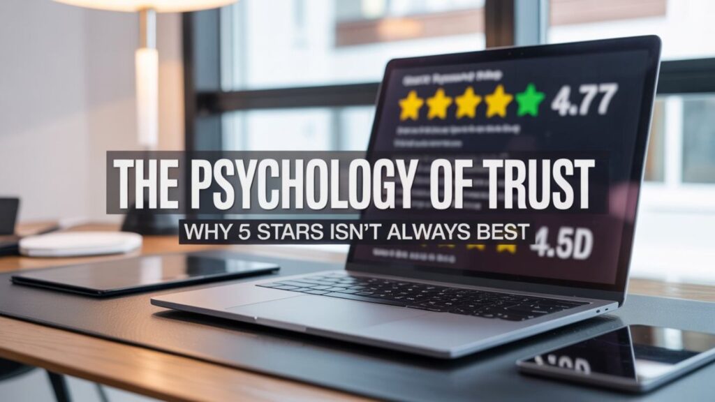 The Psychology of Trust: Why 5-Star Ratings Aren’t Always Best