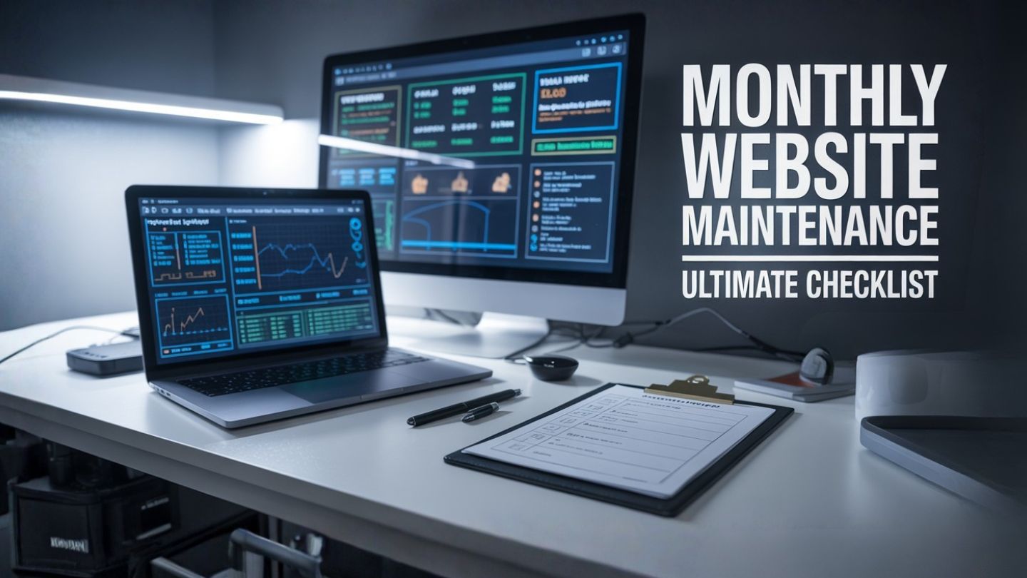 The Ultimate Monthly Website Maintenance Checklist for Peak Performance