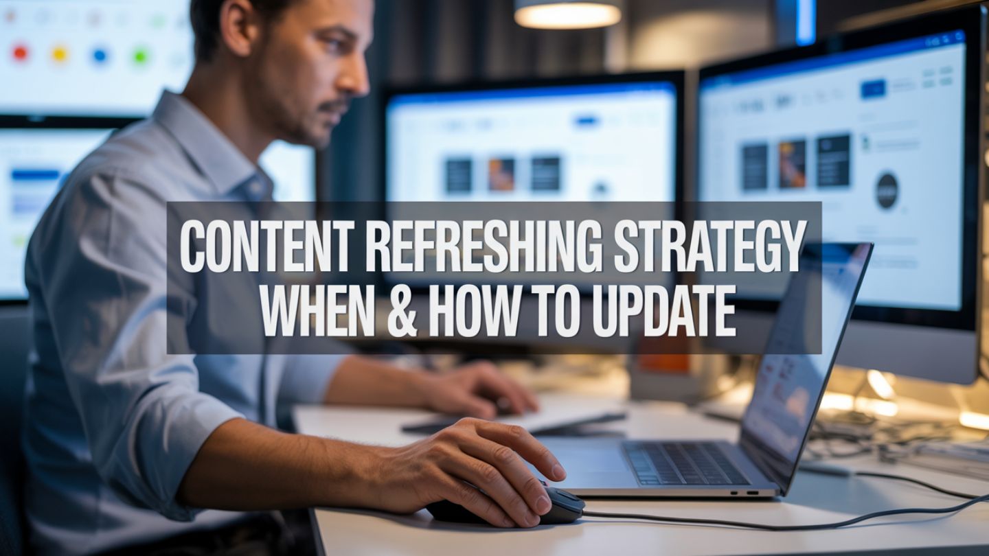 Content Refreshing Strategy: When and How to Update Old Posts