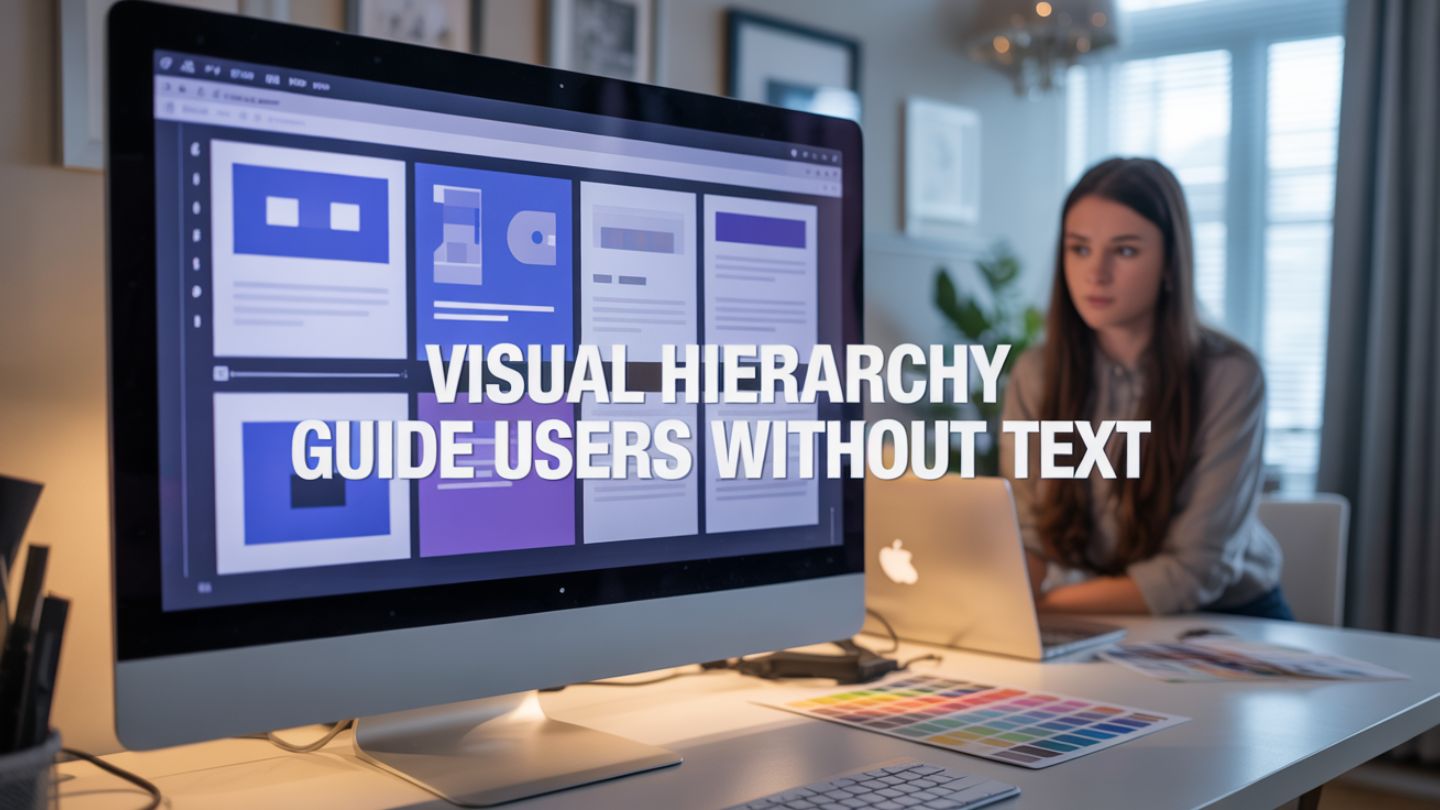Visual Hierarchy in Web Design: How to Guide Users Without Text