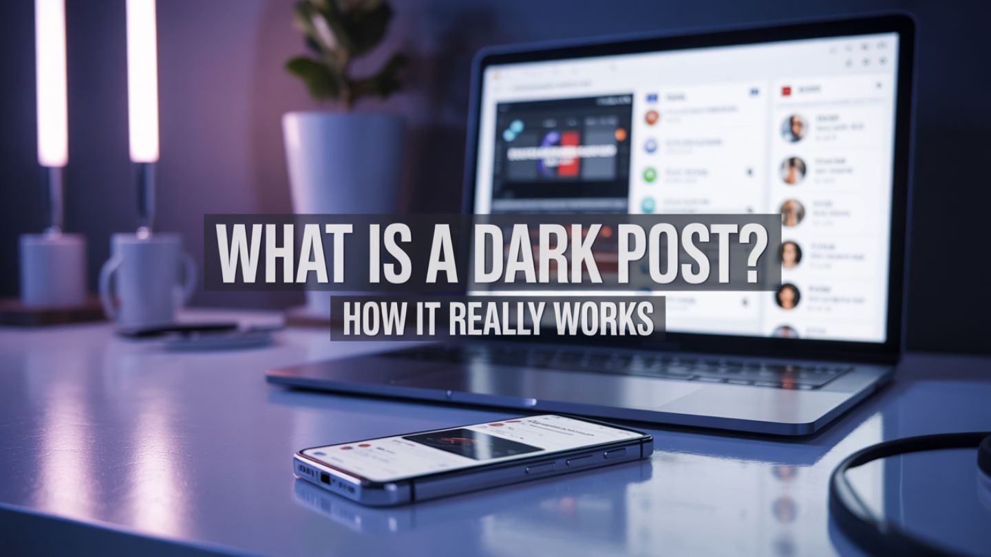 What Is a Dark Post on Social Media? And How Does It Work?