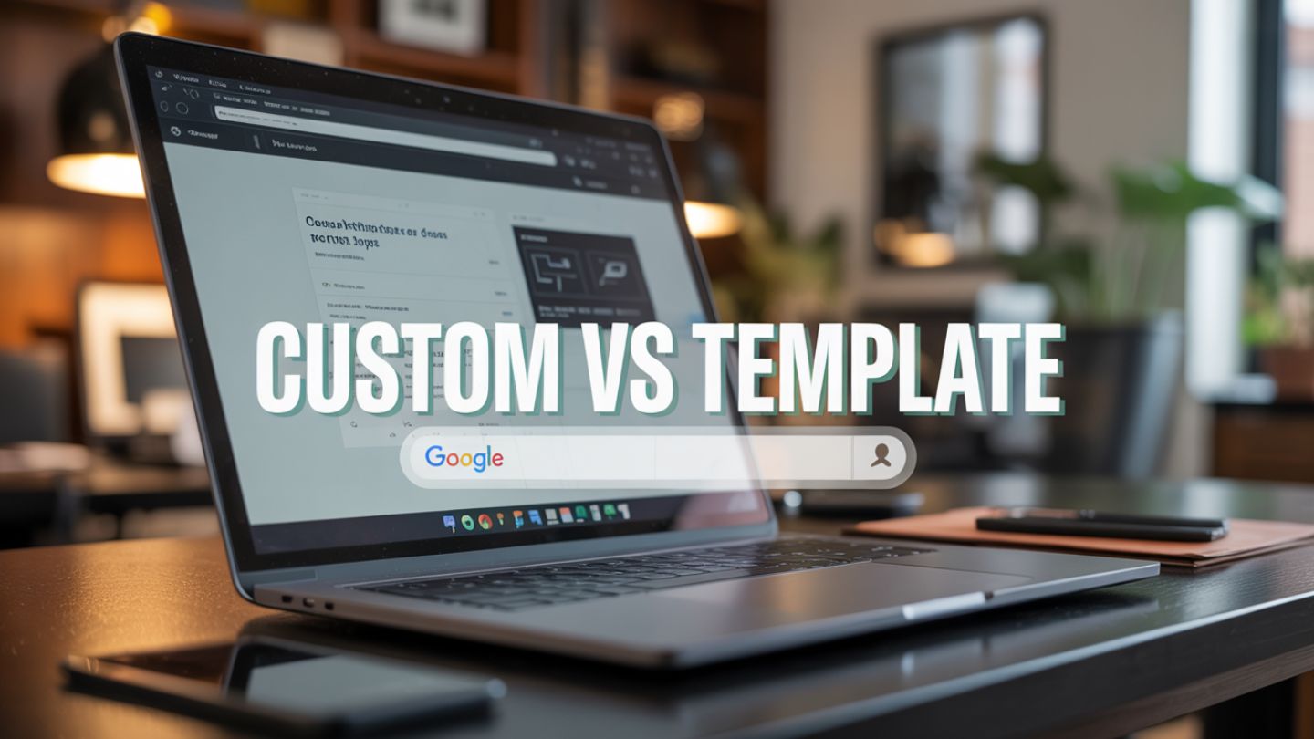 Custom Website Design vs Templates: What Google Prefers