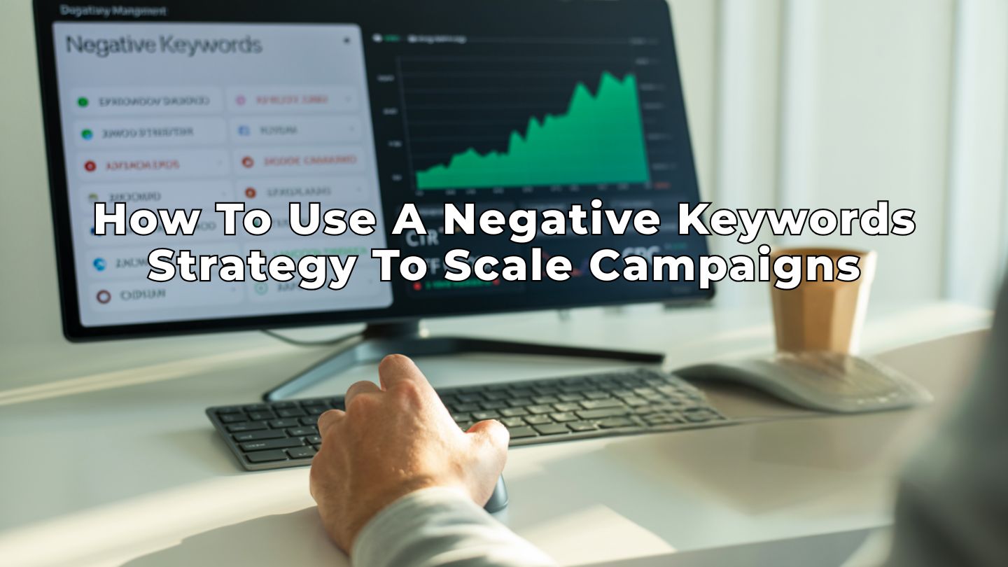 How to Use a Negative Keywords Strategy to Scale Campaigns