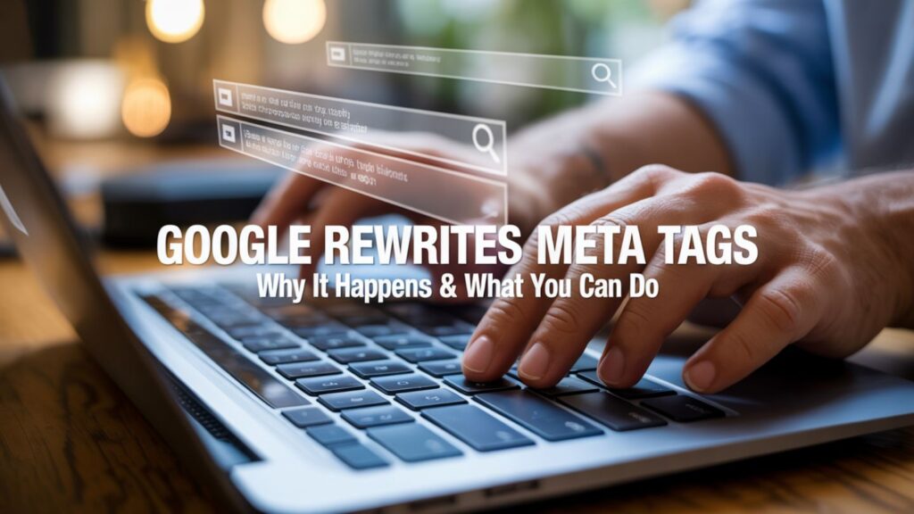 Why Google Rewrites Your Meta Tags and How to Influence Them