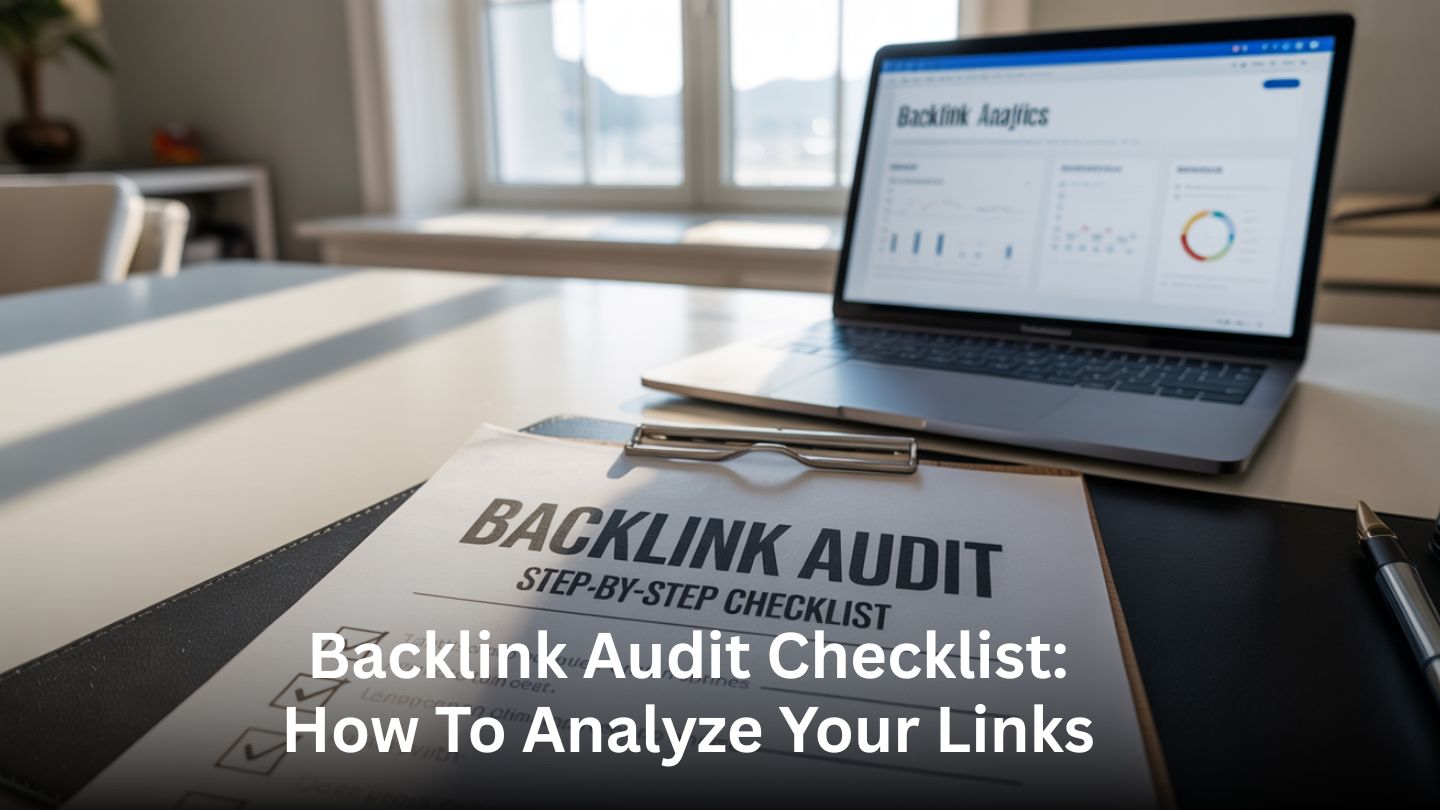 Backlink Audit Checklist: How to Analyze Your Links