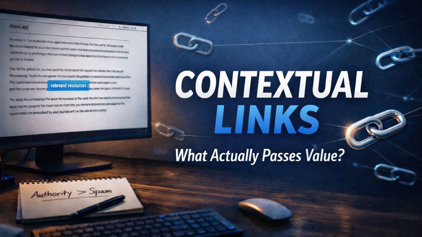 Contextual Link Building: What Actually Passes Value