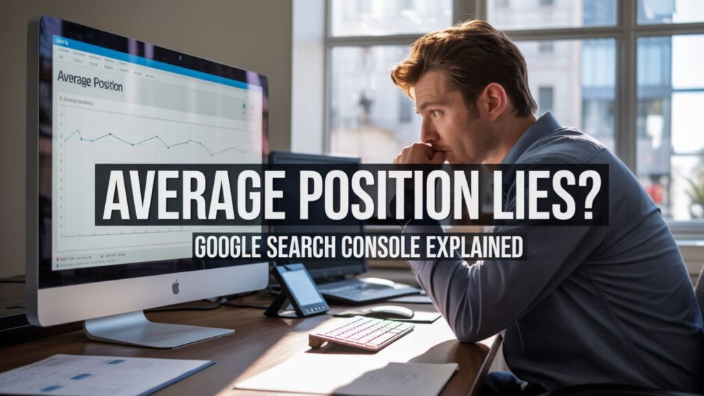 Why Your Google Search Console Average Position Is Misleading