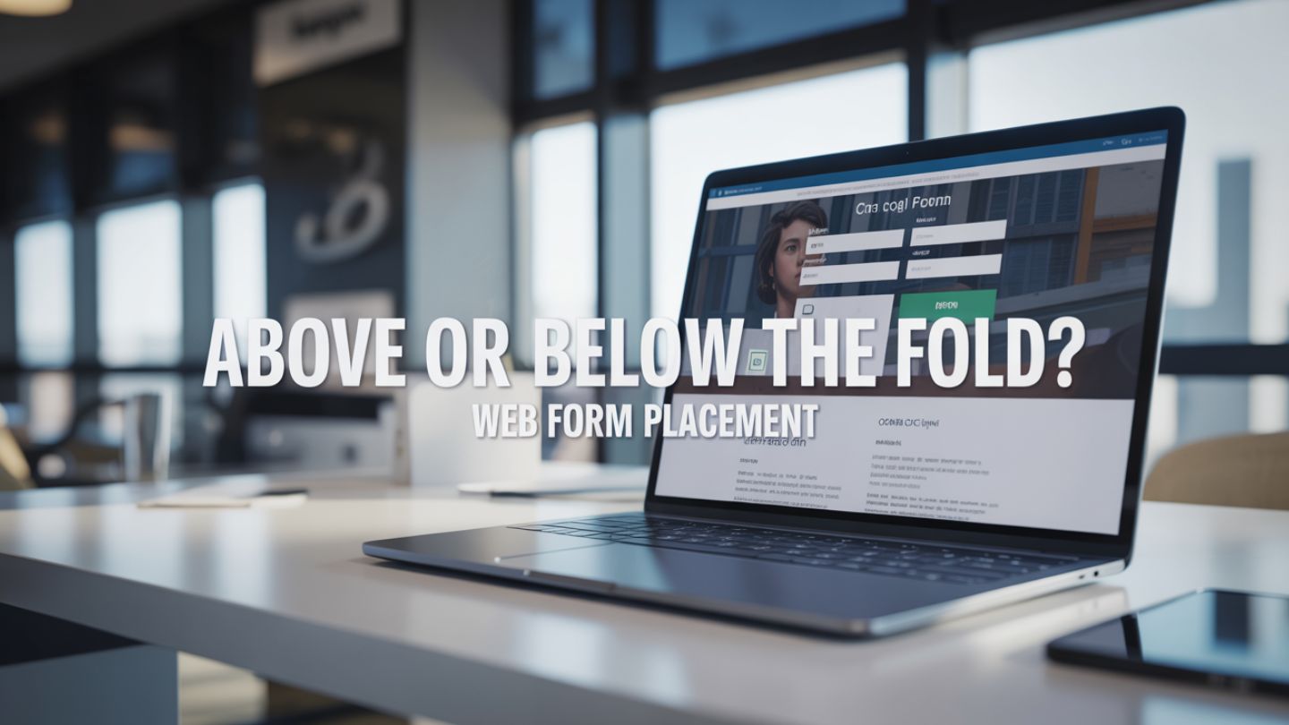 Web Form Placement: Above or Below the Fold?