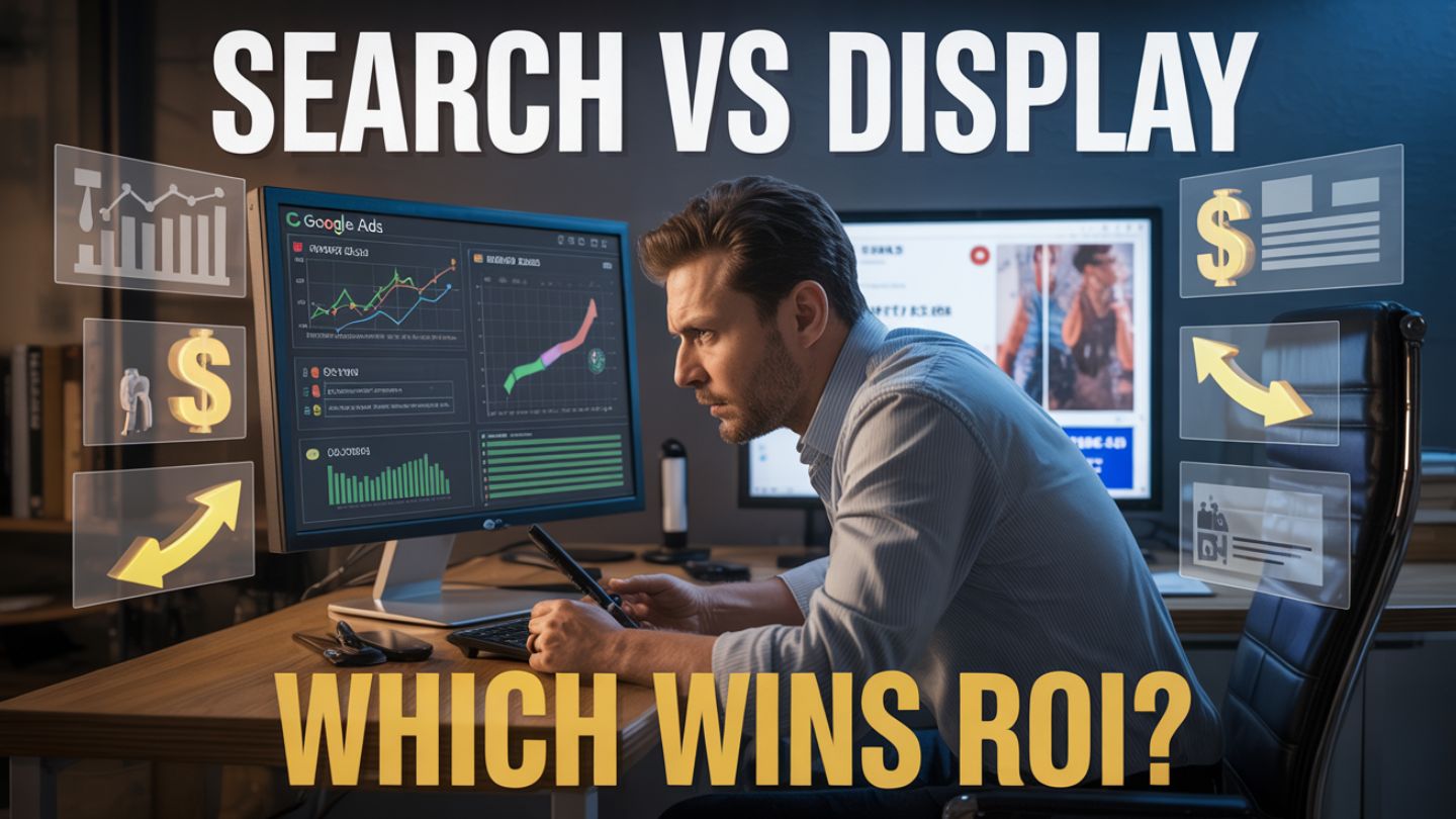 Search Ads vs Display Ads: Which Delivers Better ROI?