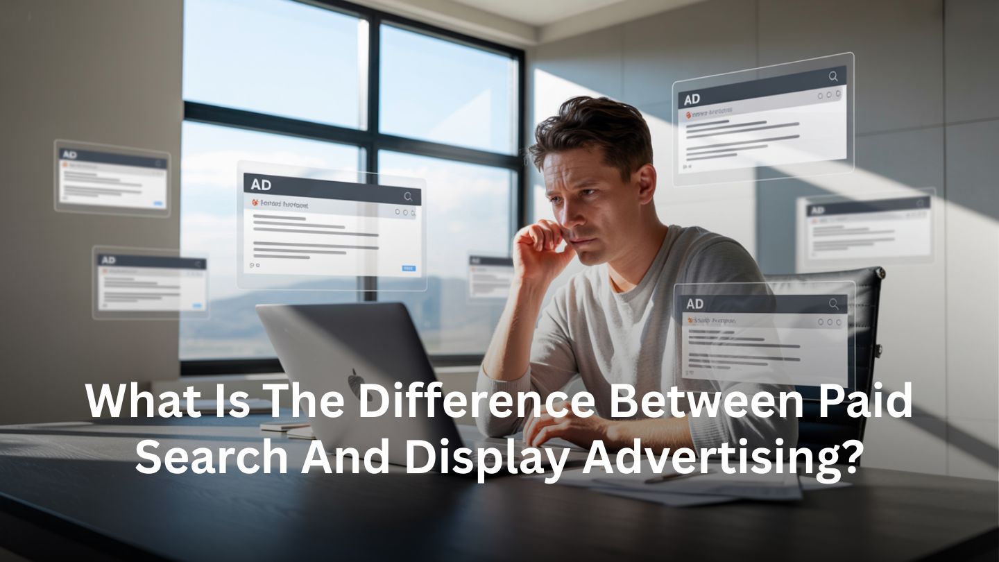 What is the Difference Between Paid Search and Display Advertising?