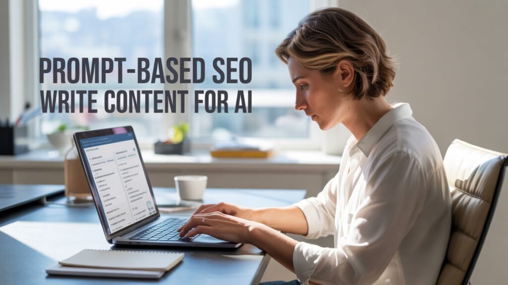 Prompt-Based SEO: Writing Content That Matches AI Prompts