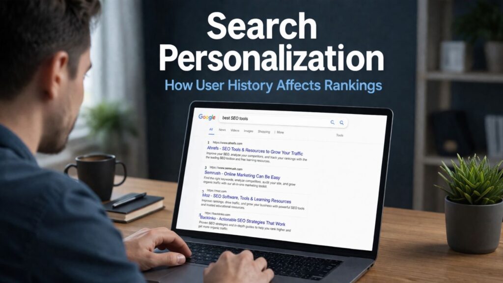 Search Personalization: How User History Affects Rankings