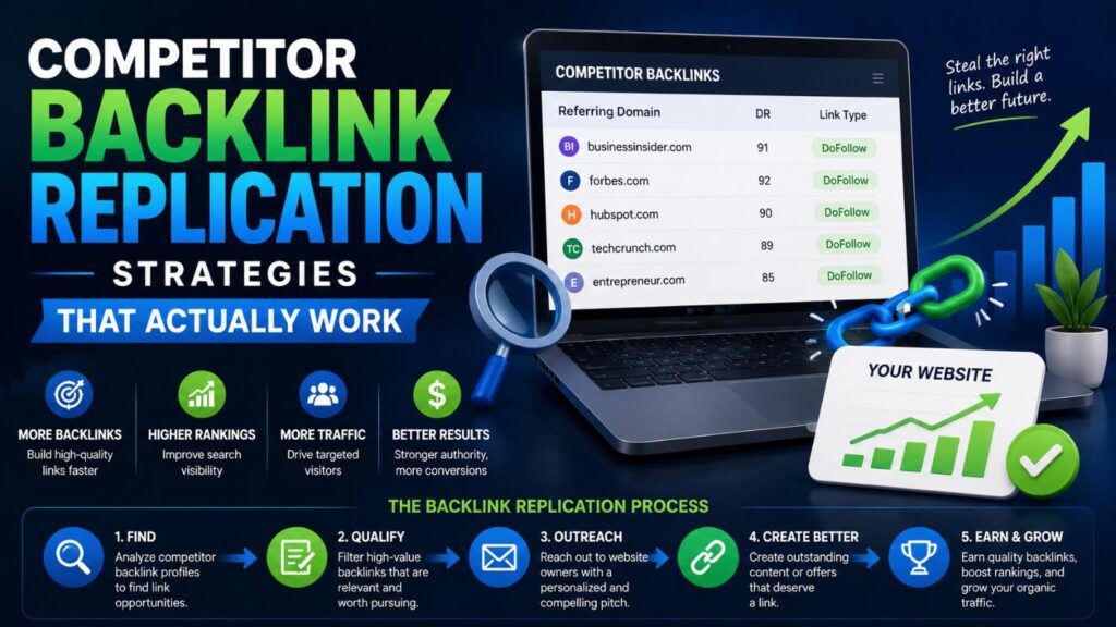 Competitor Backlink Replication Strategies That Actually Work
