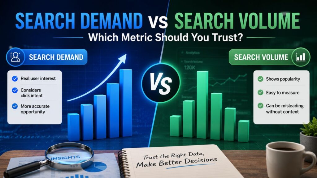 Search Demand vs Search Volume: Which Metric Should You Trust